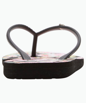 Roxy Womens Bermuda Print Sandals - Black/Purple